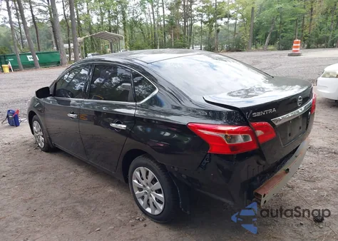 2019 Nissan Sentra S из США, поврежденный, VIN 3N1AB7APXKY397358